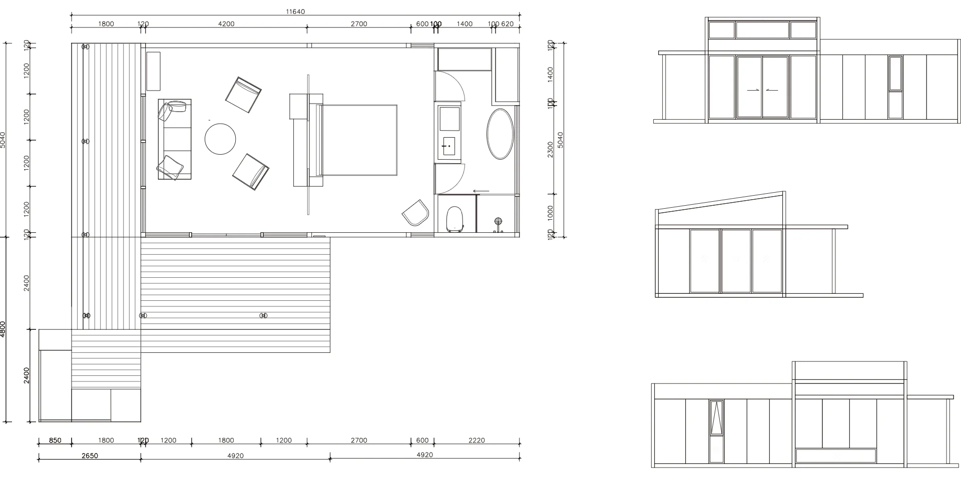 Floor plan of VISION AGILIS Homes LUMEN-540